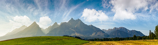 El Parque Nacional del Alto Tatra, en Eslovaquia, es un paraje vertiginoso © Mike Pellinni / Shutterstock