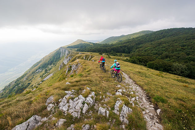 Eslovenia actividades: bicicleta por la región del Karst
