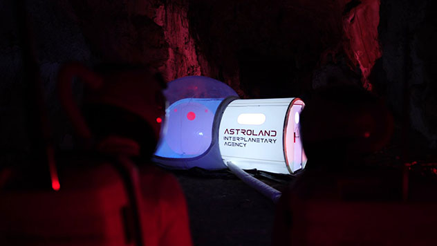 Astroland intentará recrear la vida en Marte en una cueva de Cantabria, España © Astroland