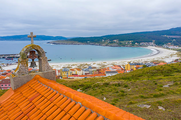 Laxe, paisaje de la ruta por la costa de Galicia