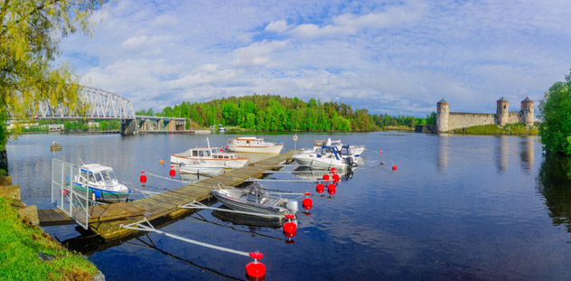 Savonlinna, región de los lagos, Finlandia © RnDmS / Shutterstock