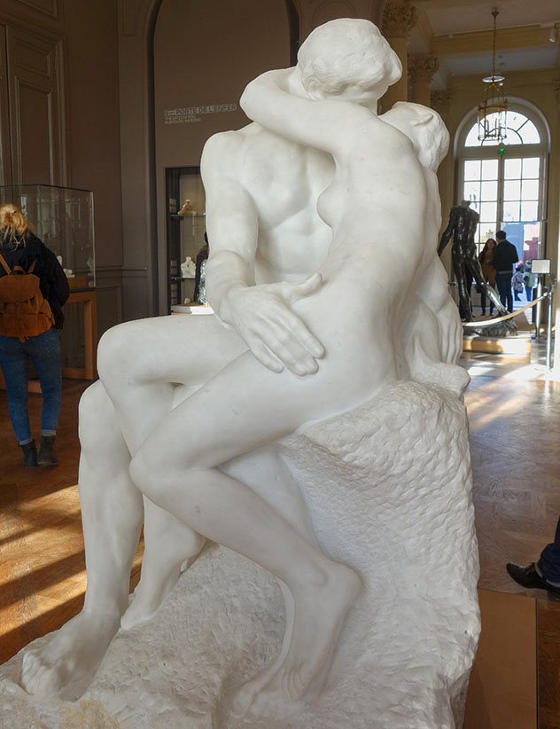 ‘El beso’ de Rodin, Musée Rodin, París, Francia