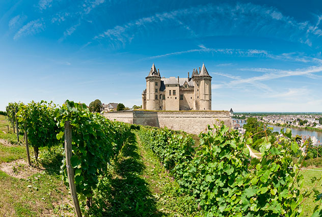 Castillo de Saumur, Valle del Loira, Francia © Alexander Demyanenko / Shutterstock