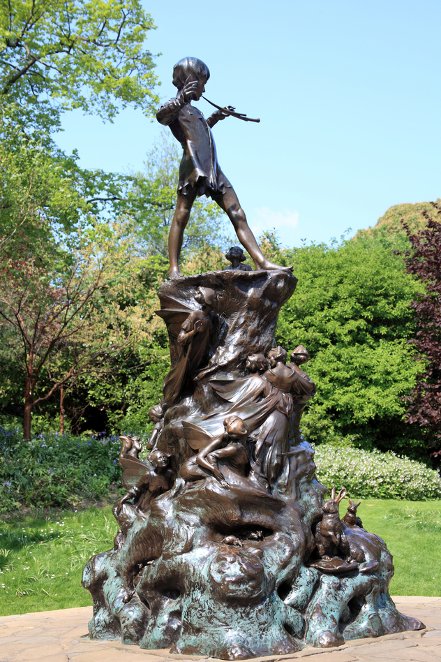 La estatua de Peter Pan es un elemento entrañable en los Kensington Gardens © Tony Baggett / Getty Images