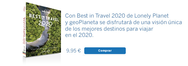 Guía Lonely Planet Best in Travel 2020