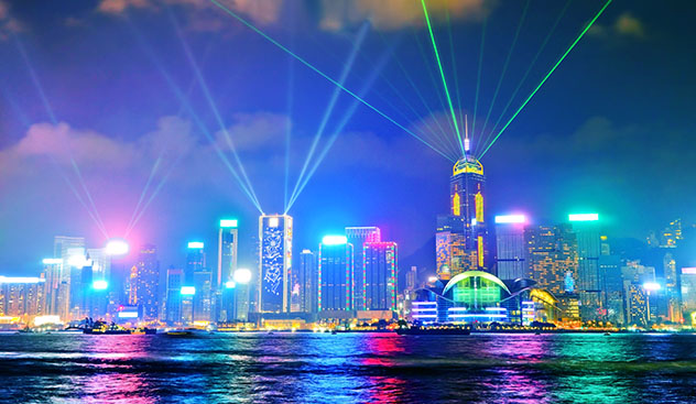 Fin de año en Puerto Victoria, Hong Kong © Javen / Shutterstock