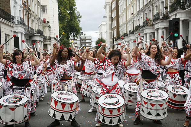 Carnaval de Notting Hill, el barrio icónico de Londres