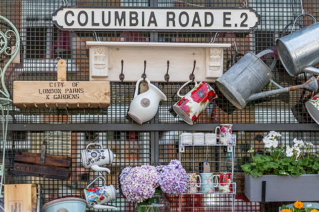 Columbia Road Flower Market, Londres, Inglaterra © Benny Thaibert / Shutterstock