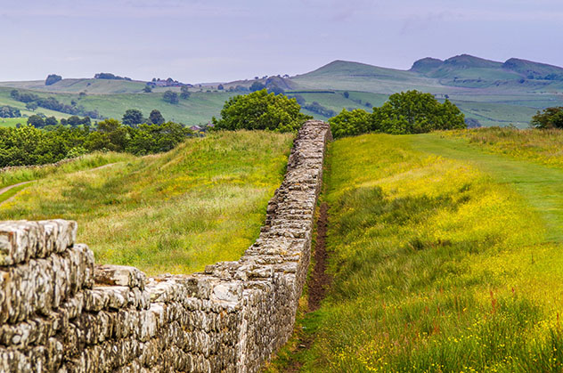 Ruta England Coast Paht, el muro romano de Adriano