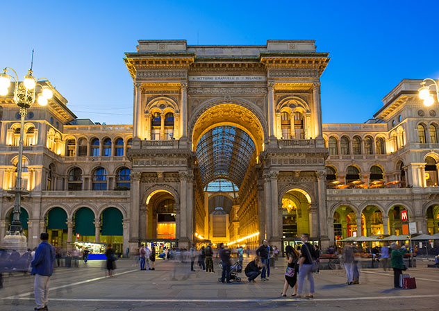 Milán: Galleria Vittorio Emanuele II