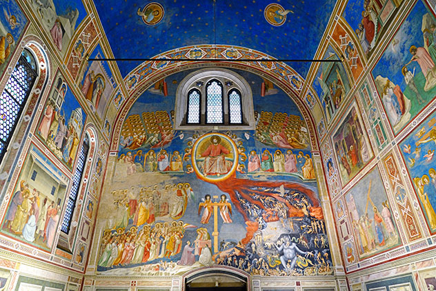 Cappella degli Scrovegni de Padua, Italia. Viaje sostenible Lonely Planet