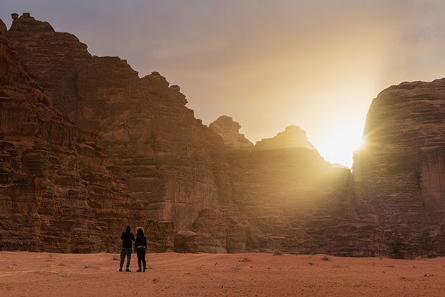 La recién inaugurada Jordan Trail es una buena ruta en pareja, Jordania © Sasin Paraksa / Shutterstock