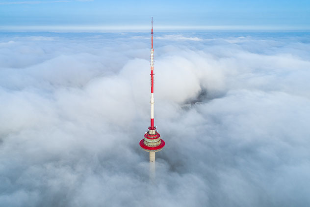 Torre de la TV, Vilna, Lituania © Giedrius Akelis / Shutterstock