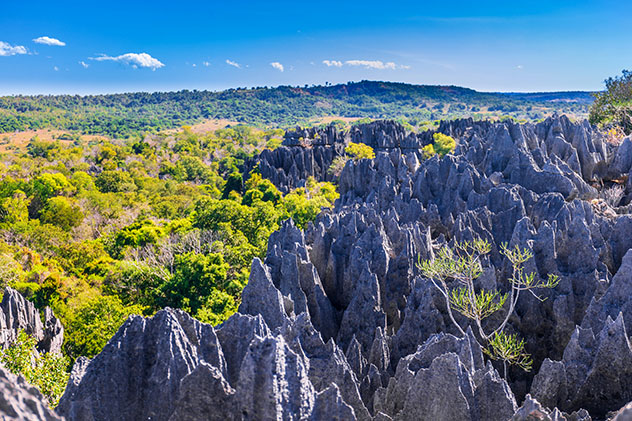 Tsingy de Bemaraha, Madagascar: una de las maravillas del mundo