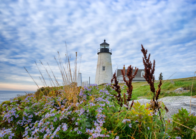 La costa central de Maine es una belleza marina muy fotogénica, EEUU © BW Folsom / Shutterstock