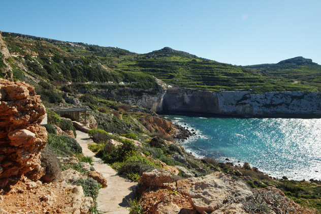 Playa Fomm ir-Riħ, Malta © scimmery / Shutterstock