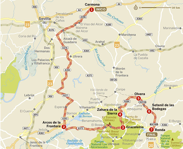 Mapa de carreteras de España - Rutas y carreteras para saber llegar a todos  los lugares de España 
