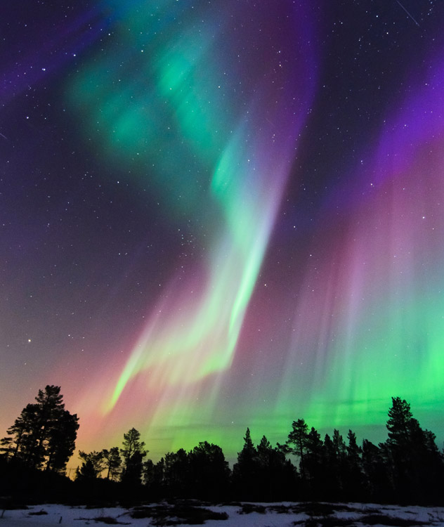 Aurora boreal en Noruega © Kolbein Svensson / 500px