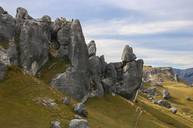 Escalada en los montes Castle, Nueva Zelanda © rybarmarekk / Shutterstock