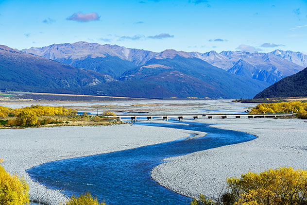 Arthur's Pass y los Alpes del Sur, Isla Sur, Nueva Zelanda © K289 / Shutterstock