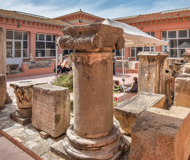 Ruinas romanas en el museo de Cherchel. © Cortyn/Shutterstock