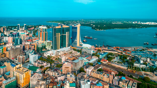 Panorámica de Dar es Salaam. © Moiz Husein Storyteller/Shutterstock