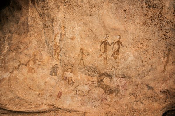 Pinturas rupestres Sáhara
