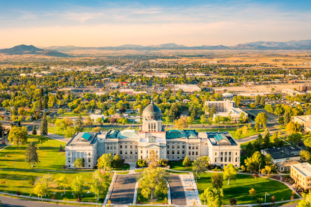 Capitolio del Estado de Montana, en Helena. © Mihai_Andritoiu/Shutterstock