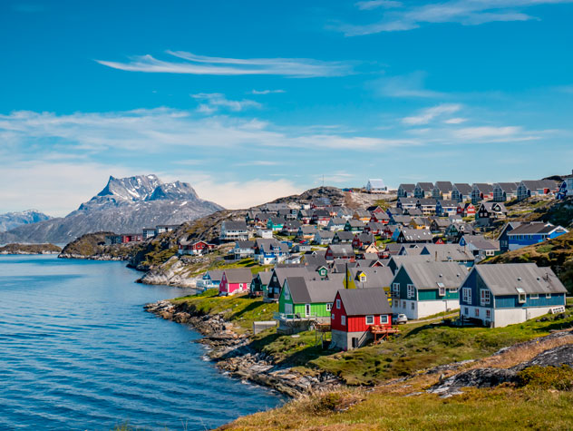 Groenlandia: ciudad de Nuuk