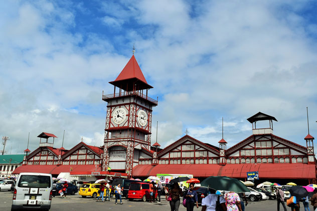 Stabroek Market, en el centro de Guyana. © taravelworld1971/Shutterstock