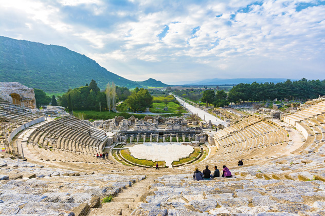 Antiguo teatro griego de Éfeso. Nejdet Duzen/Shutterstock ©