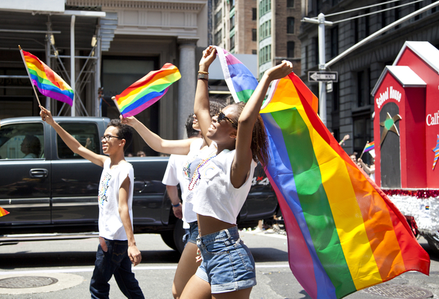 El desfile del Orgullo se celebra en junio.