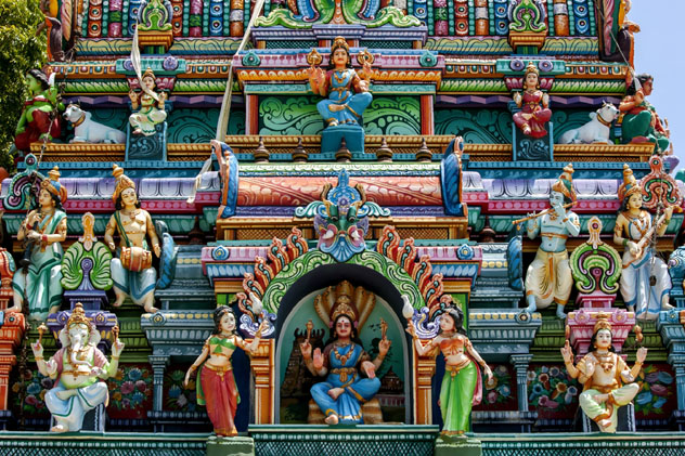 Templo hindú en la isla de Jaffna, Sri Lanka © Thomas Wyness / Shutterstock