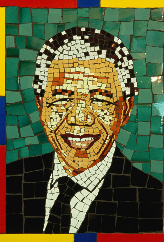 Mosaico de Nelson Mandela, Ciudad del Cabo, Sudáfrica © Ariadne Van Zandbergen / Lonely Planet