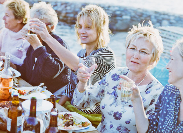 Celebración familiar, Suecia © Niklas Bernstone / Getty Images