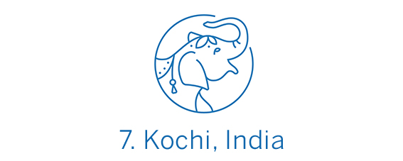 Kochi, ciudad Top 7 Best in Travel 2020