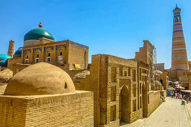 Uzbekistán y los puntos de interés de la Ruta de la Seda: casco antiguo de Jiva