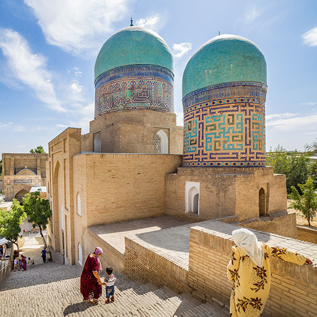 Uzbekistán y los puntos de interés de la Ruta de la Seda: Shah-i-Ziva en Samarcanda
