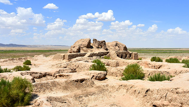 Uzbekistán y los puntos de interés de la Ruta de la Seda: fortaleza de Elliq-Qala