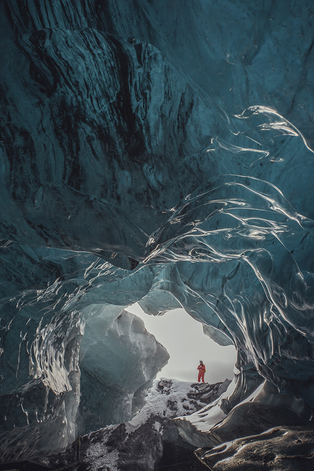 Cuevas de hielo de Vatnajökull RLawall/Shutterstock.