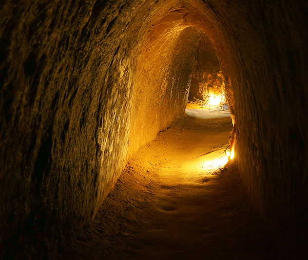 Red de túneles de Cu Chi, Ciudad Ho Chi Minh, Vietnam © xuanhuongho / Shutterstock