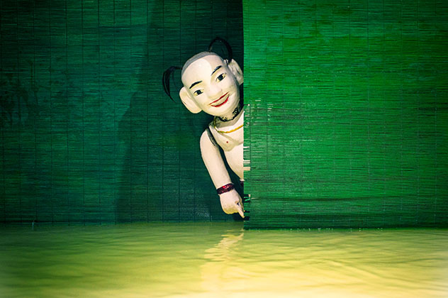 Teatro de marionetas de agua de Hanói, Vietnam © ngoc tran / Shutterstock