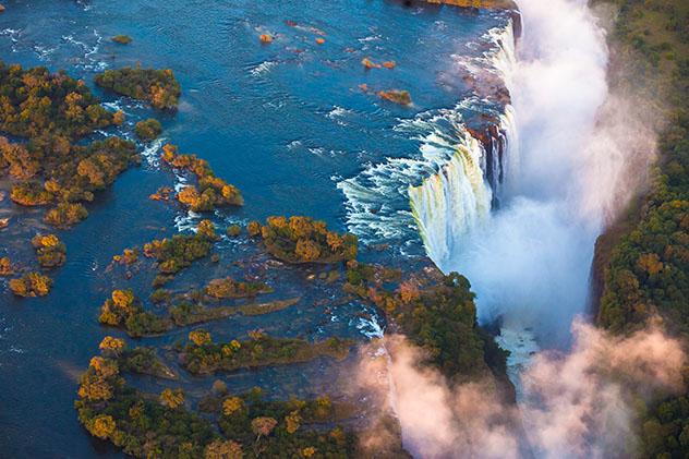 Cataratas Victoria, Zimbabue y Zambia