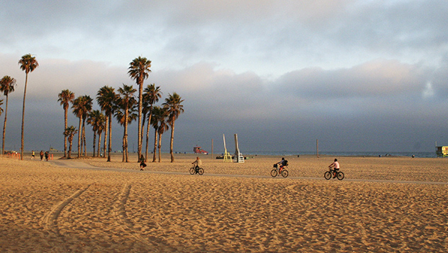Playa de Santa Mónica, en Los Ángeles ©Marino Holgado