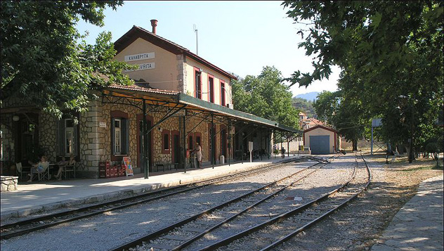 Estación Kalavryta © Matěj Baťha - Wikimedia Commons