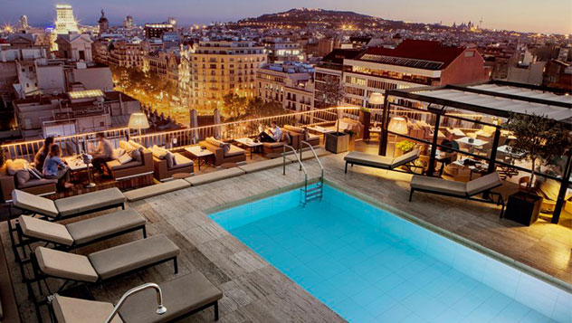 Terraza Dolce Vitae en el Hotel Majestic, Barcelona