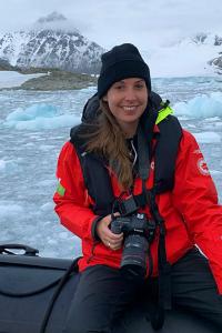Edwina Hart, autora de Lonely Planet, atrapada en un barco en la Antártida