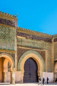 Mequínez, Marruecos, puerta de Bab Mansour