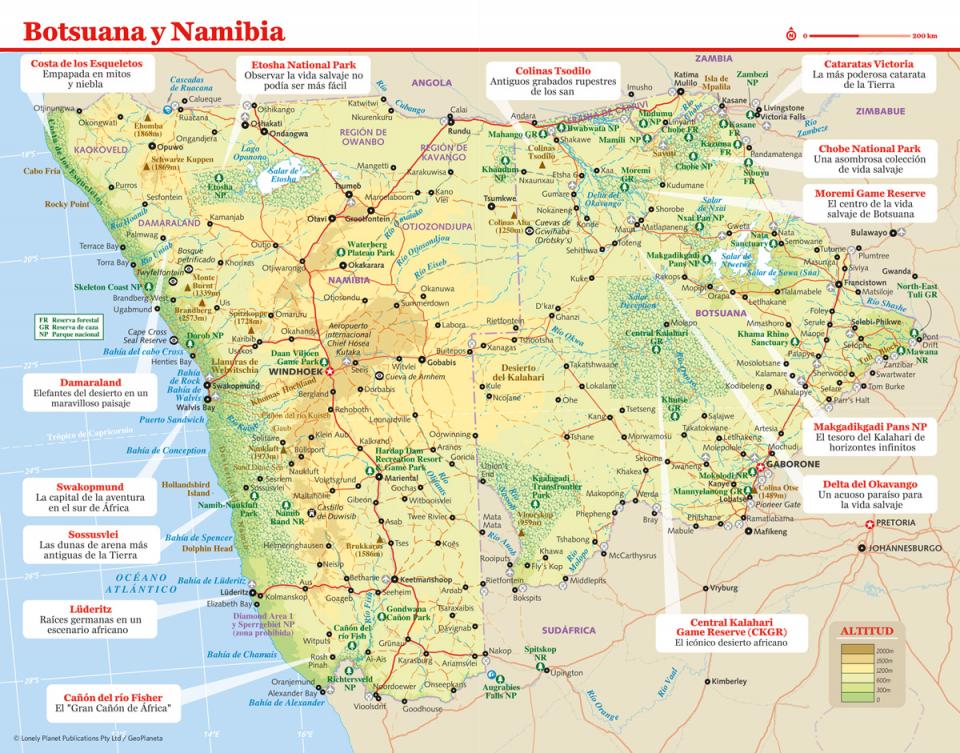 Botsuana y Namibia