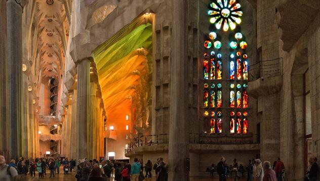 Sagrada Familia, Barcelona, Cataluña, España